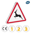 A15b - Panneau Passages d'Animaux Sauvages