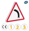 A1b - Panneau Virage à Gauche