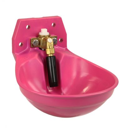 Abreuvoir à tube poussoir 12P avec cuve incassable - Raccord femelle ¾" (20/27 mm)