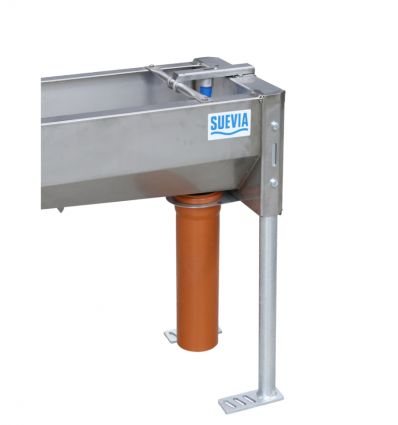 Abreuvoir bovin stabulation en inox Grand Volume