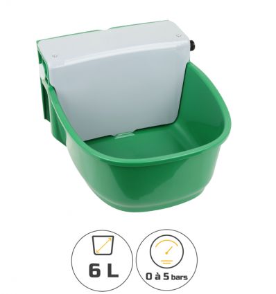 Abreuvoir niveau constant avec cuve plastique renforcé - Raccord mâle ½ (15/21mm)
