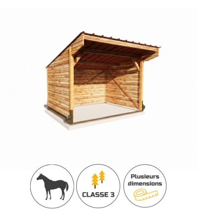 Abri chevaux mobile