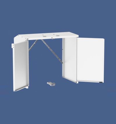 Abri conteneurs poubelles en acier