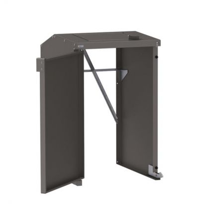 Abri conteneurs poubelles en acier