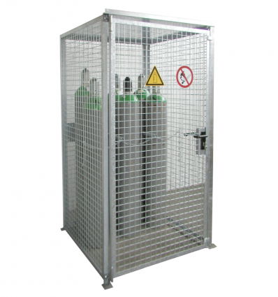 Abri pour bouteille de gaz avec toit