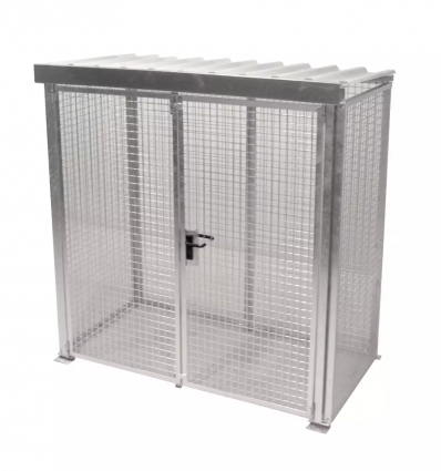 Abri pour bouteille de gaz avec toit