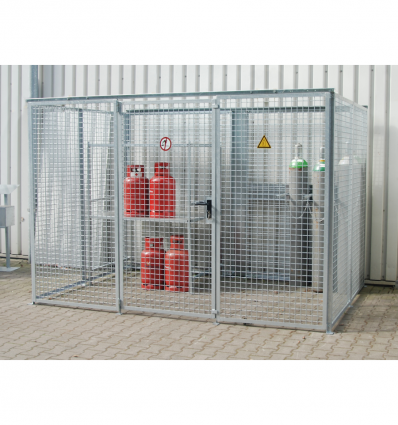 Abri pour bouteille de gaz sans toit