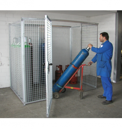 Abri pour bouteille de gaz sans toit