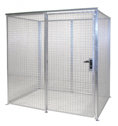 Abri pour bouteille de gaz sans toit