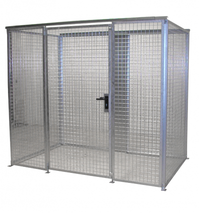 Abri pour bouteille de gaz sans toit