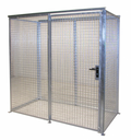 Abri pour bouteille de gaz sans toit