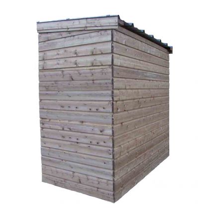Abri bus en bois