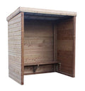 Abri bus en bois