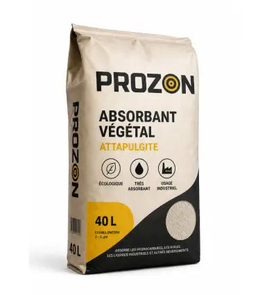 Absorbant en attapulgite calcinée