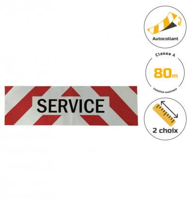 Autocollant service