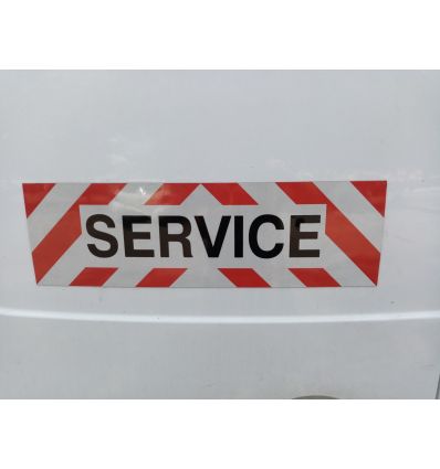 Autocollant service