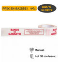 Ruban adhésif Bande de garantie