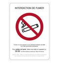 Affiche Interdiction de fumer