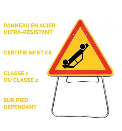 AK31 - Panneau de Chantier Accident