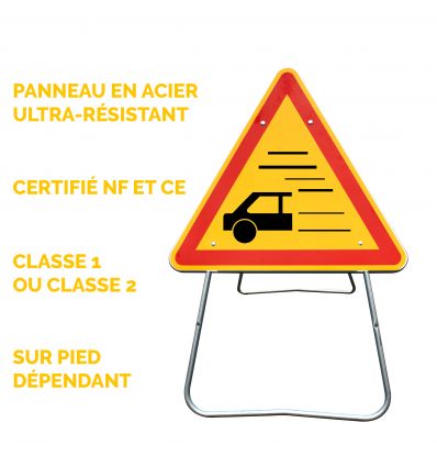 AK32 - Panneau de Chantier Brouillard et Fumées