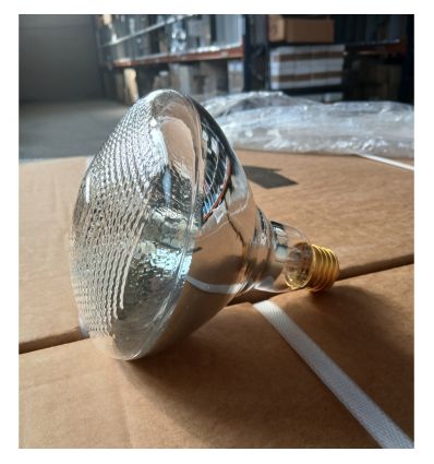Ampoule Chauffante Infrarouge Blanche à Verre Renforcé (Lot de 50)