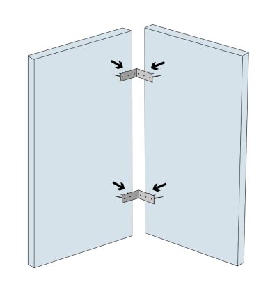 Ancrage pour panneau isolant