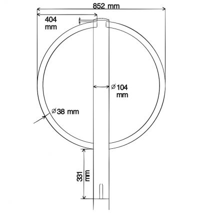 Arceau pour vélo ou trottinette électrique