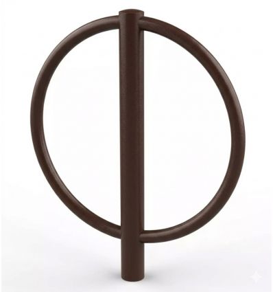 Arceau vélo rond en acier