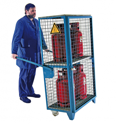 Armoire mobile bouteille de gaz