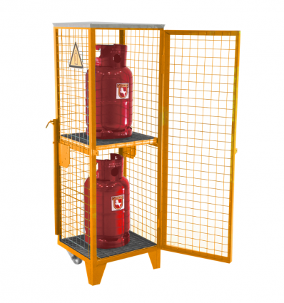 Armoire mobile bouteille de gaz