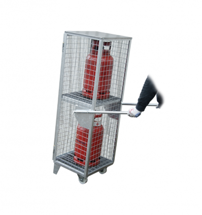 Armoire mobile bouteille de gaz