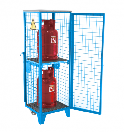 Armoire mobile bouteille de gaz