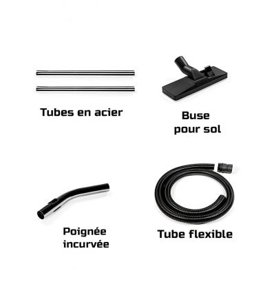 Aspirateur à Eau avec Pompe de Refoulement 60 et 80 L - 2300 W
