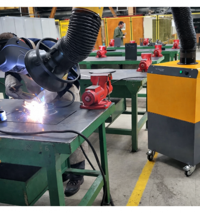 Aspirateur de fumée de soudage mobile 15 m²