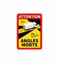Autocollant angles morts pour les camions de 3,5 T et plus