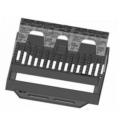 Avaloir en fonte avec grille
