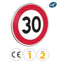 B14 - Panneau limitation de vitesse à 30 km/h