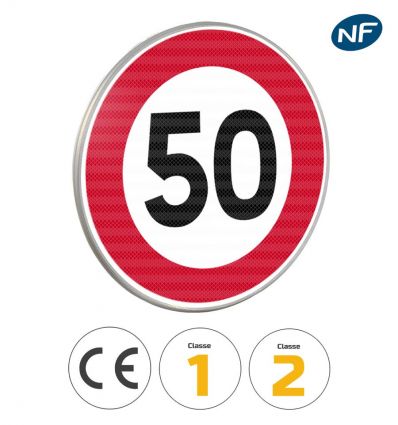 B14 - Panneau limitation de vitesse à 50 km/h