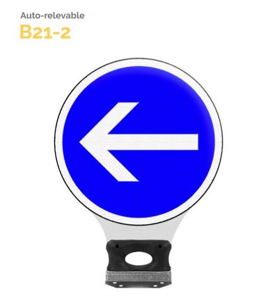 B21-2 - Balise Auto-Relevable contournement par la gauche