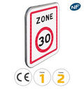 B30 - Panneau entrée d'une zone à vitesse limitée à 30 km/h