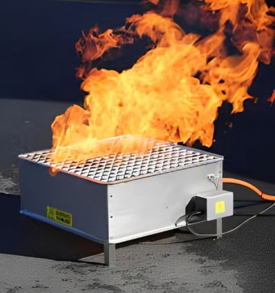 Bac a feu formation incendie portable