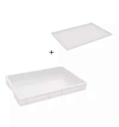 Bac a paton 600 x 400 mm blanc