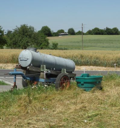 Bac de pature extérieur en PEHD