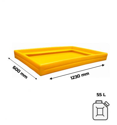 Plateau de rétention pour rayonnage