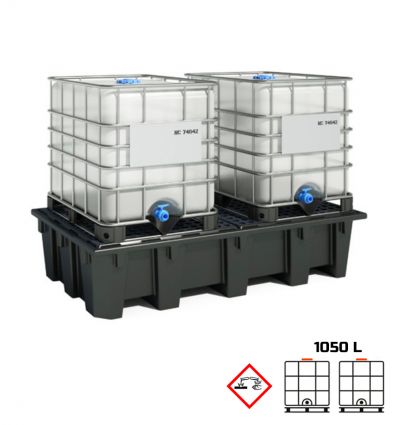 Bac de rétention pour IBC