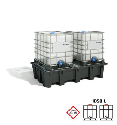 Bac de rétention pour IBC