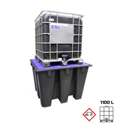 Bac de rétention pour IBC