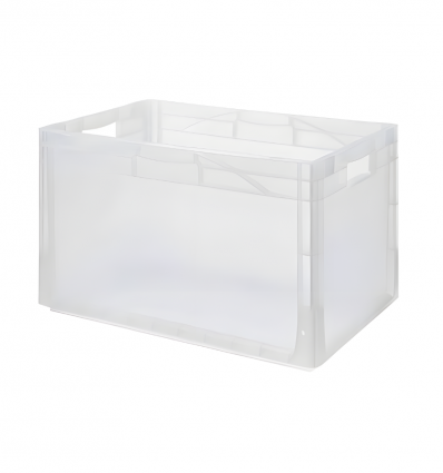 Bac gerbable transparent