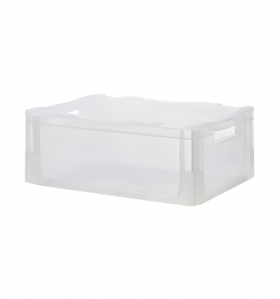 Bac gerbable transparent