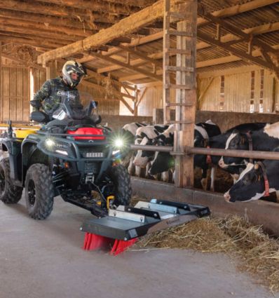 Balai pousseur pour fourches ou godet Actisweep V13